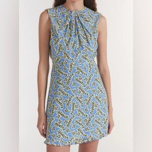 SALONI MARLA SHORT DRESS - TULIA BLUE Women US Sz 6